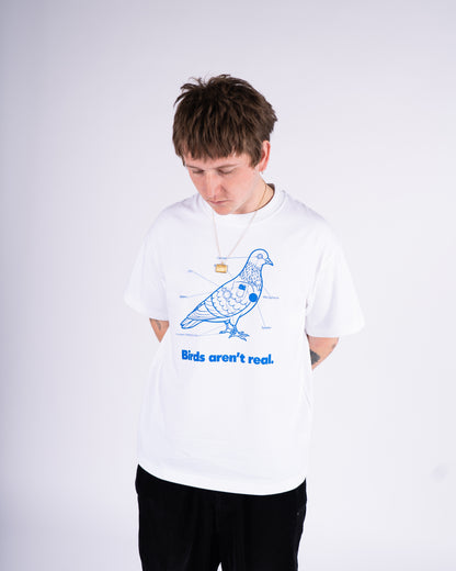 Birds Aren't Real - White Tee