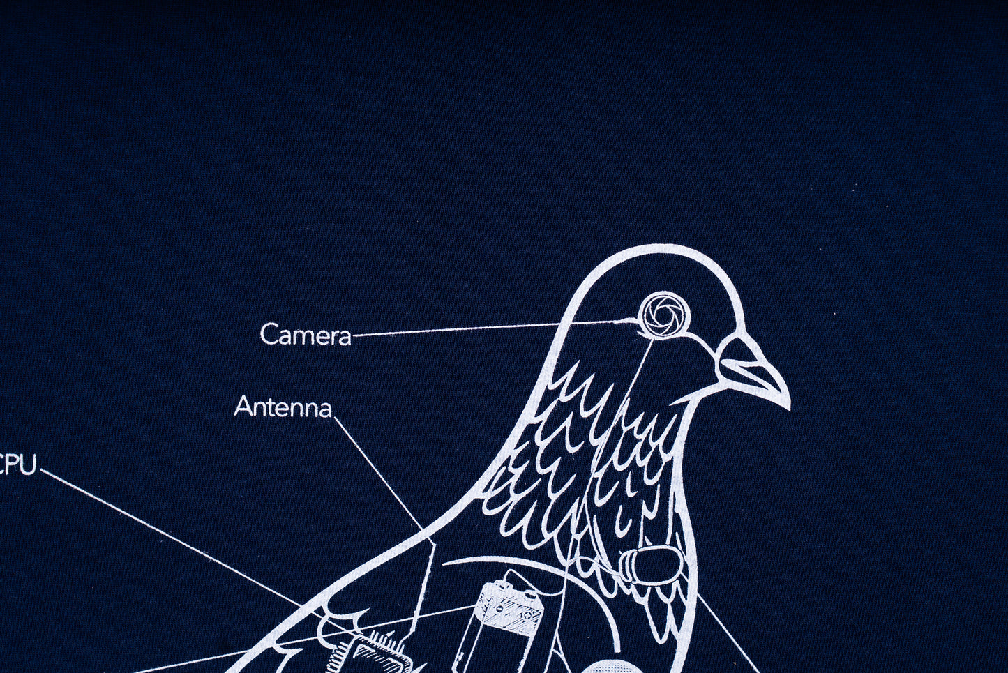 Birds Aren't Real - Navy Tee
