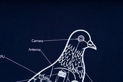 Birds Aren't Real - Navy Tee
