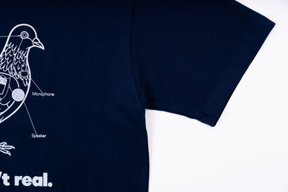 Birds Aren't Real - Navy Tee